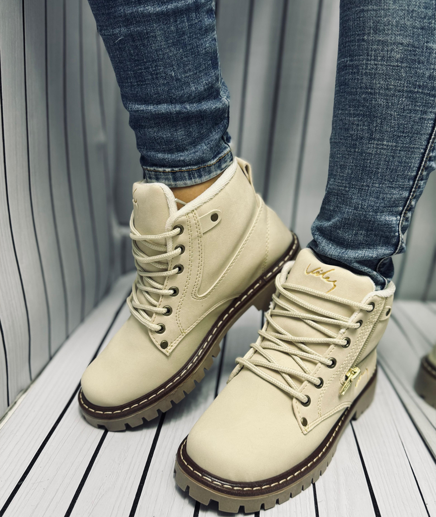 Bota Femenina Vélez de Cuero Genuino