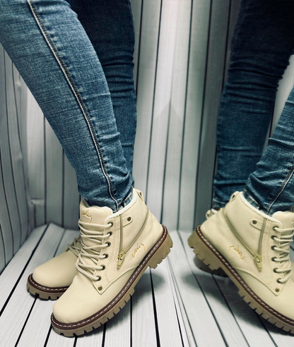 Bota Femenina Vélez de Cuero Genuino