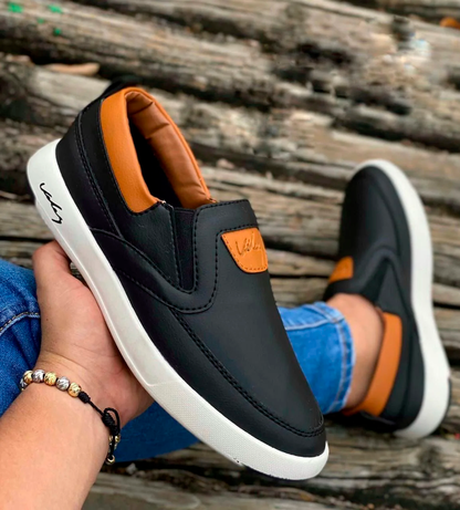Zapato Masculino VLZ Elegance de Cuero – Comodidad Todo el Día